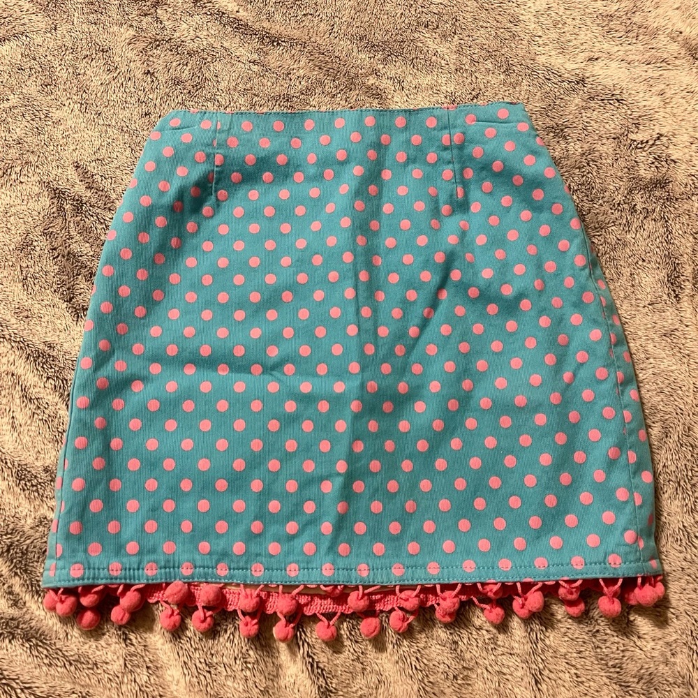 Polka dot skirt